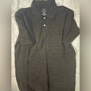 George Heather Grey Men’s Polo, Medium, like new